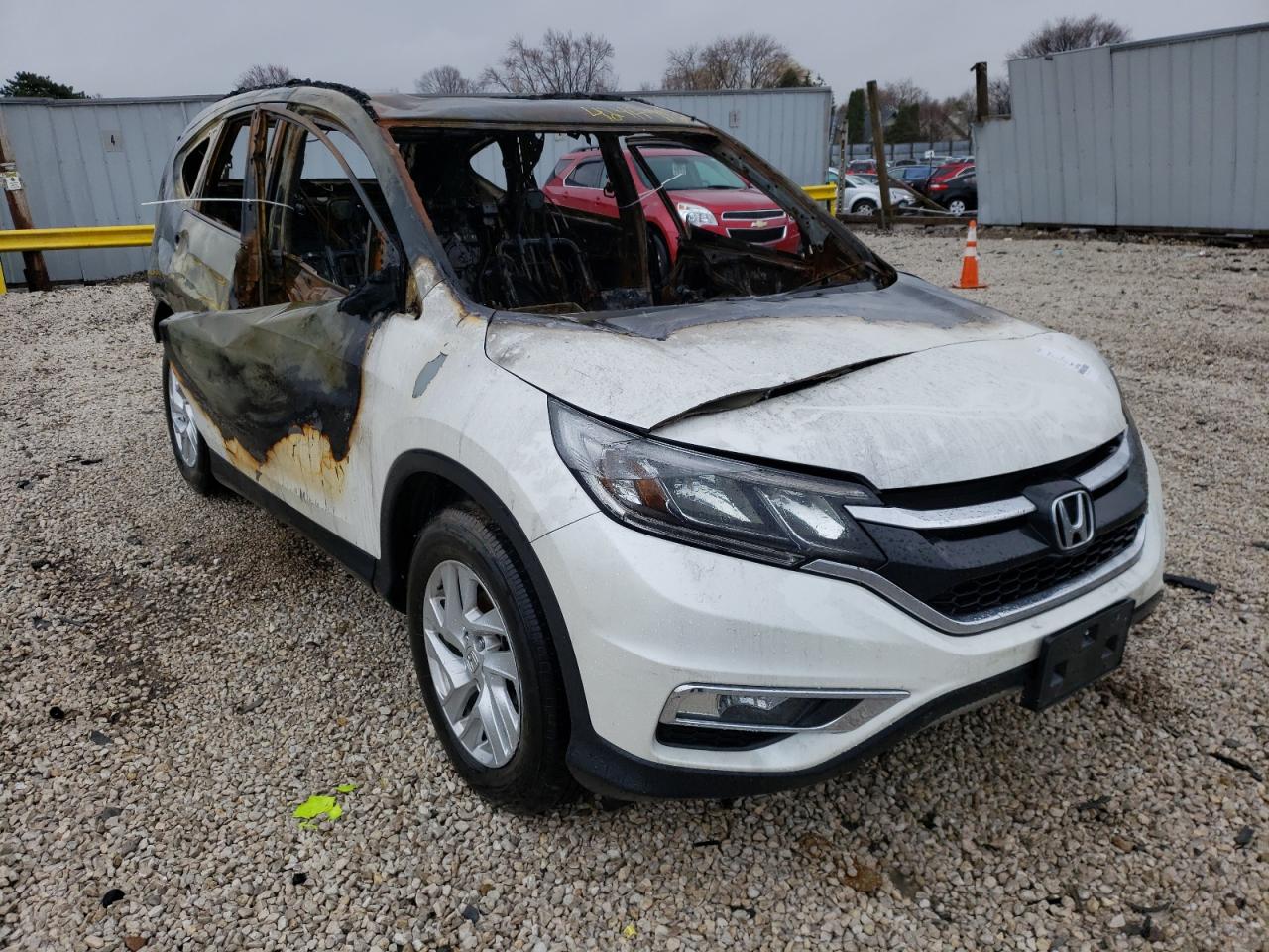 HONDA CR-V EXL 2015 with VIN 5J6RM4H77FL048553 - Photo from auction