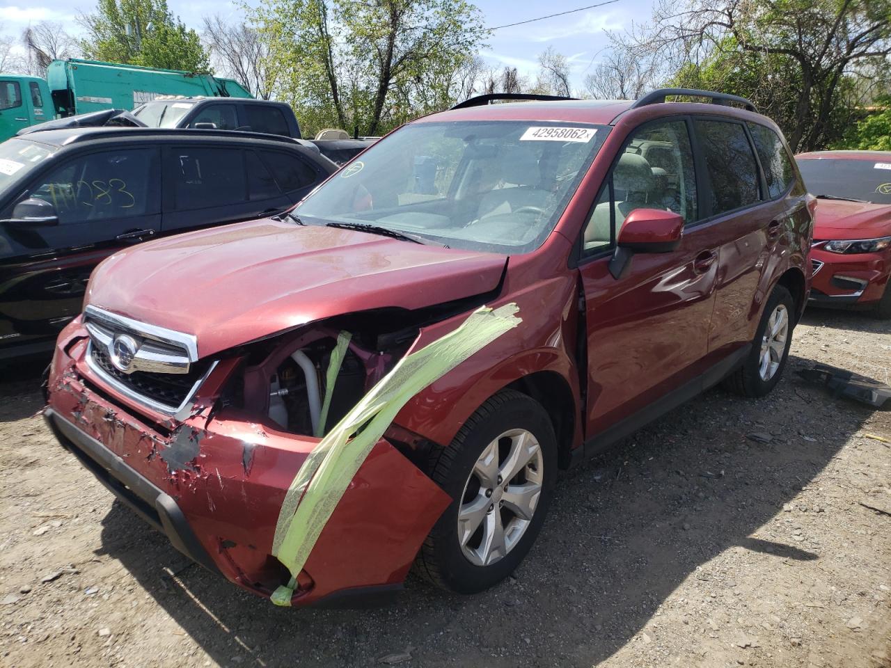 Photo 2 from auction – 2014 SUBARU FORESTER 2 with VIN JF2SJAECXEH437786