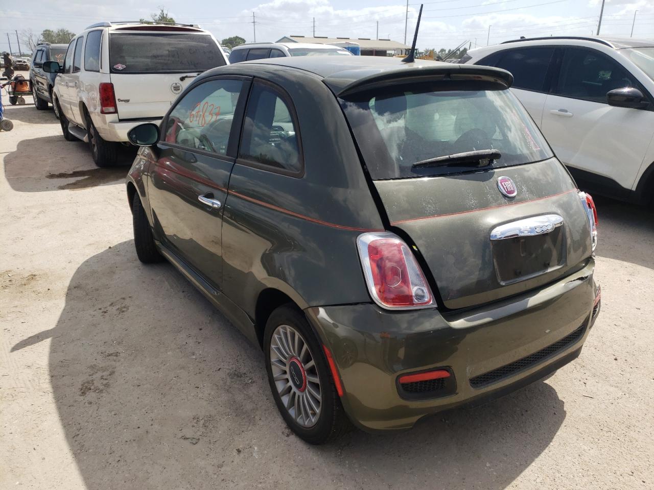 Photo 3 from auction – 2013 FIAT 500 SPORT with VIN 3C3CFFBR2DT612143
