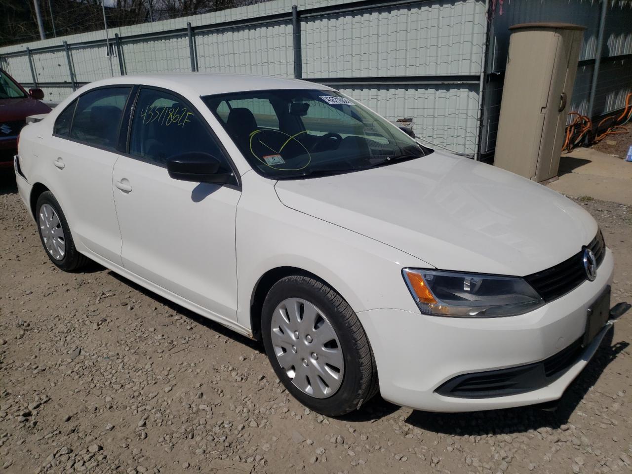 VOLKSWAGEN JETTA BASE 2012 with VIN 3VW2K7AJ0CM342968 - Photo from auction