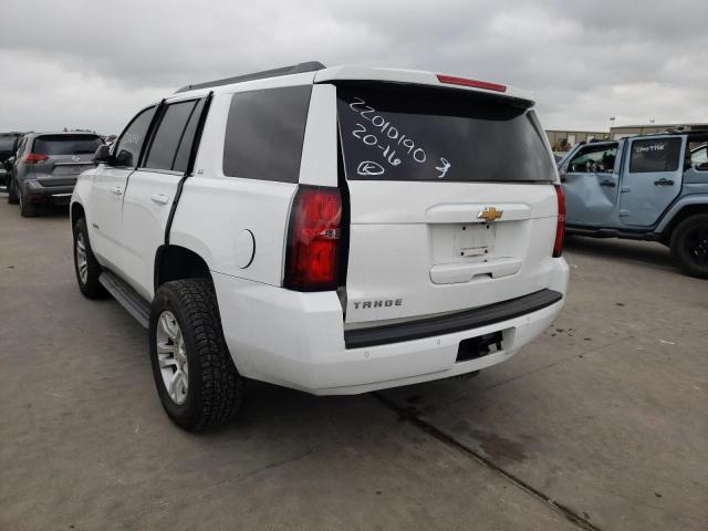 Photo 3 from auction – 2016 CHEVROLET TAHOE C150 with VIN 1GNSCAKC9GR125380