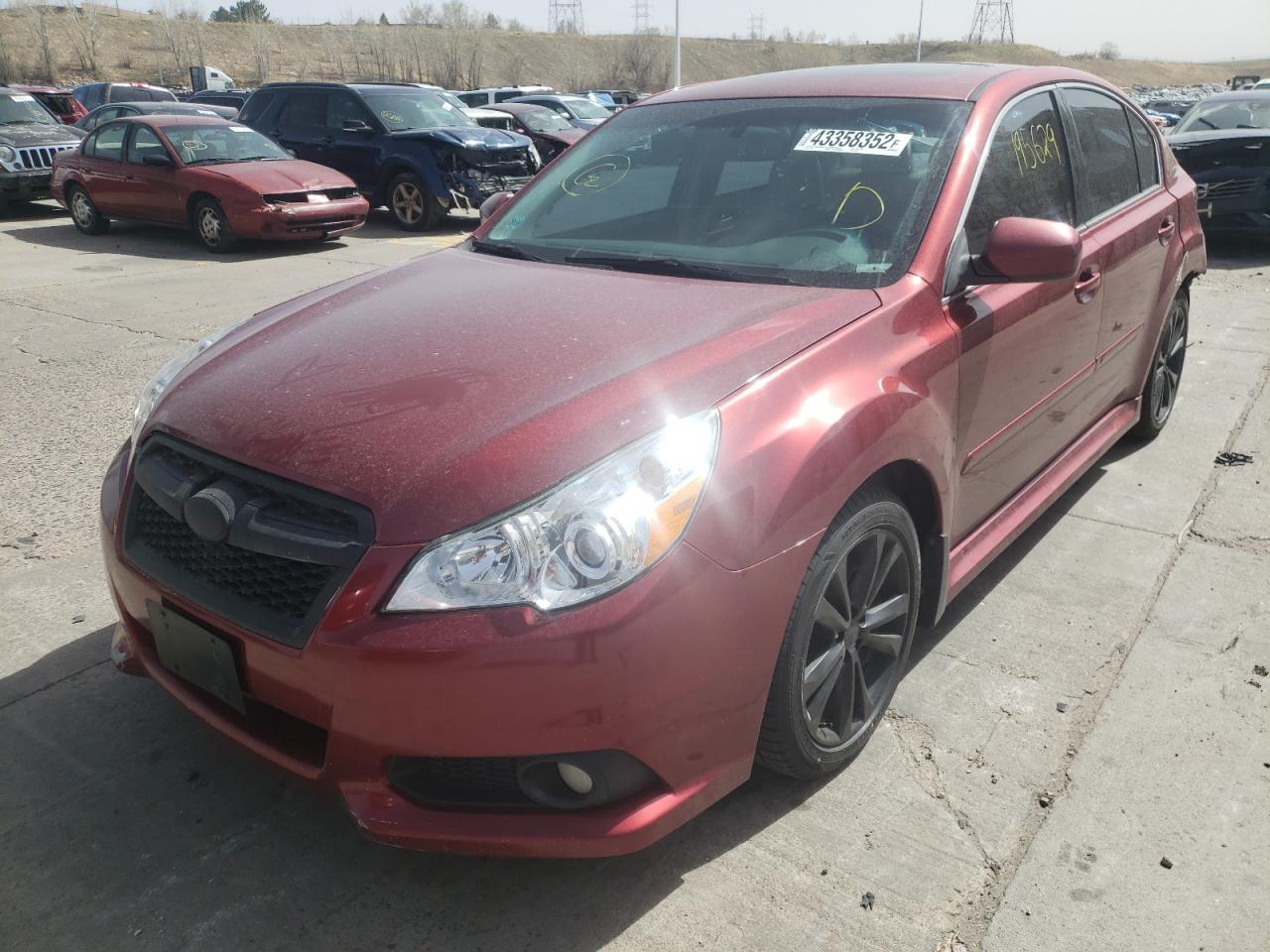 Photo 2 from auction – 2013 SUBARU LEGACY 2.5 with VIN 4S3BMCK68D3012742