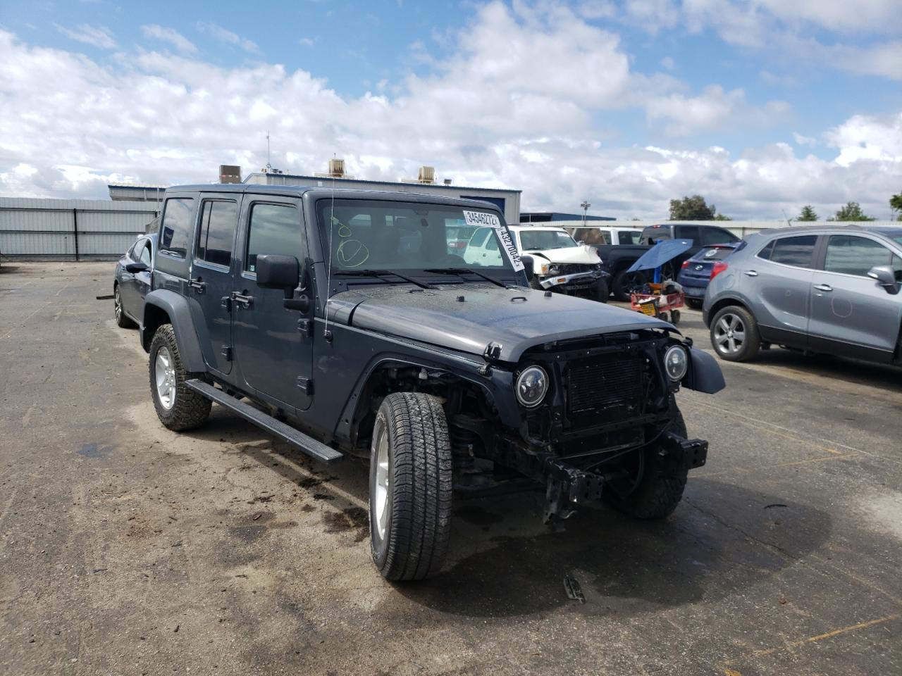 JEEP WRANGLER U 2016 with VIN 1C4BJWDG2GL315648 - Photo from auction
