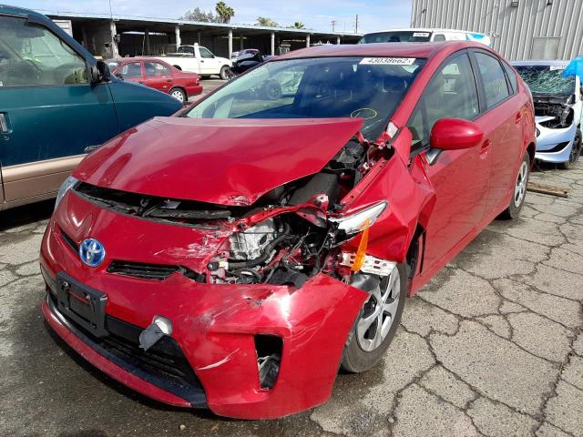Photo 2 from auction – 2015 TOYOTA PRIUS with VIN JTDKN3DU1F0451164
