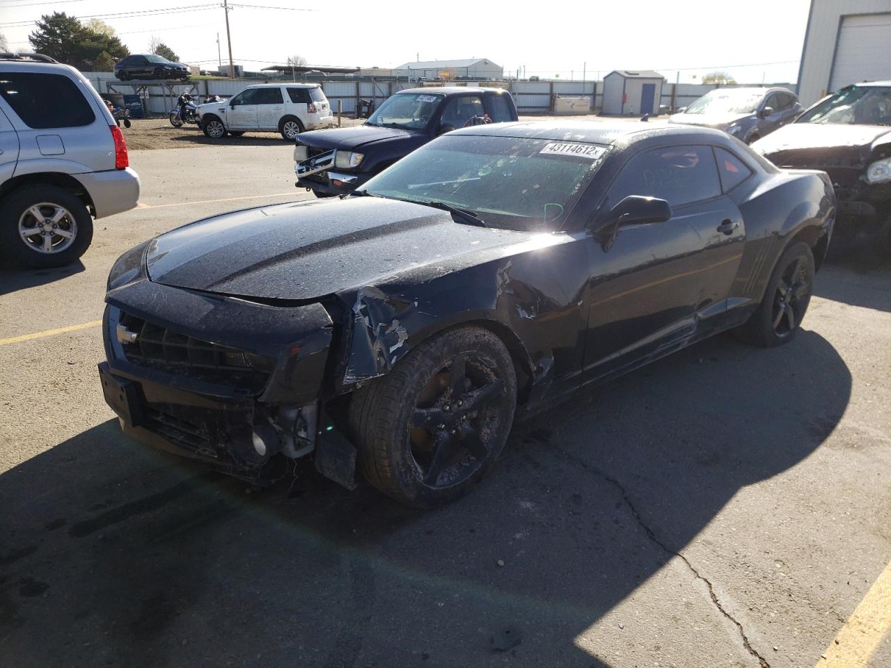 Photo 2 from auction – 2010 CHEVROLET CAMARO LT with VIN 2G1FG1EVXA9137026