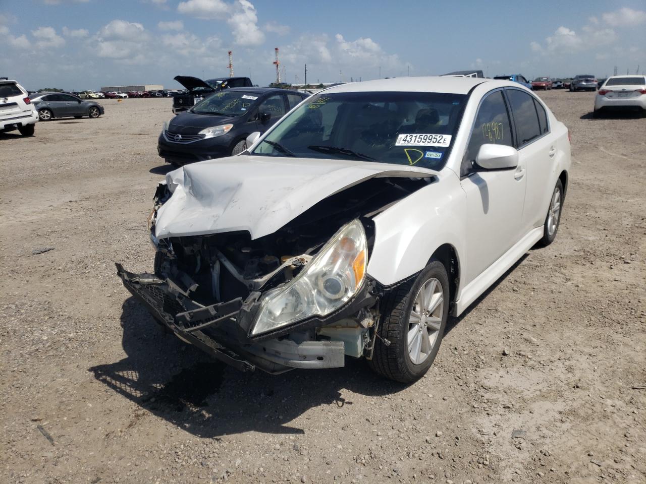 Photo 2 from auction – 2011 SUBARU LEGACY 2.5 with VIN 4S3BMBC61B3263642