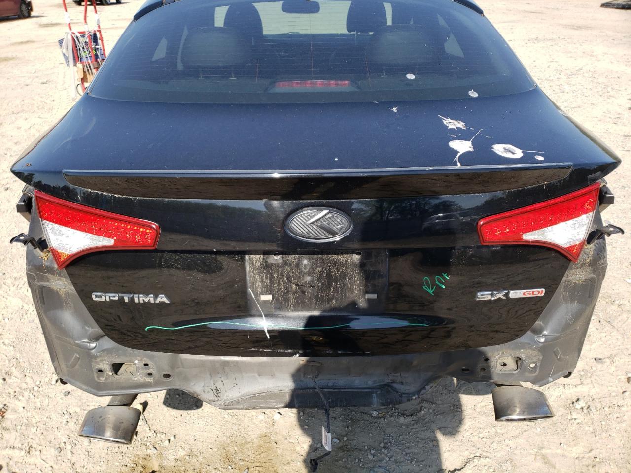 Photo 9 from auction – 2013 KIA OPTIMA SX with VIN 5XXGR4A66DG092315