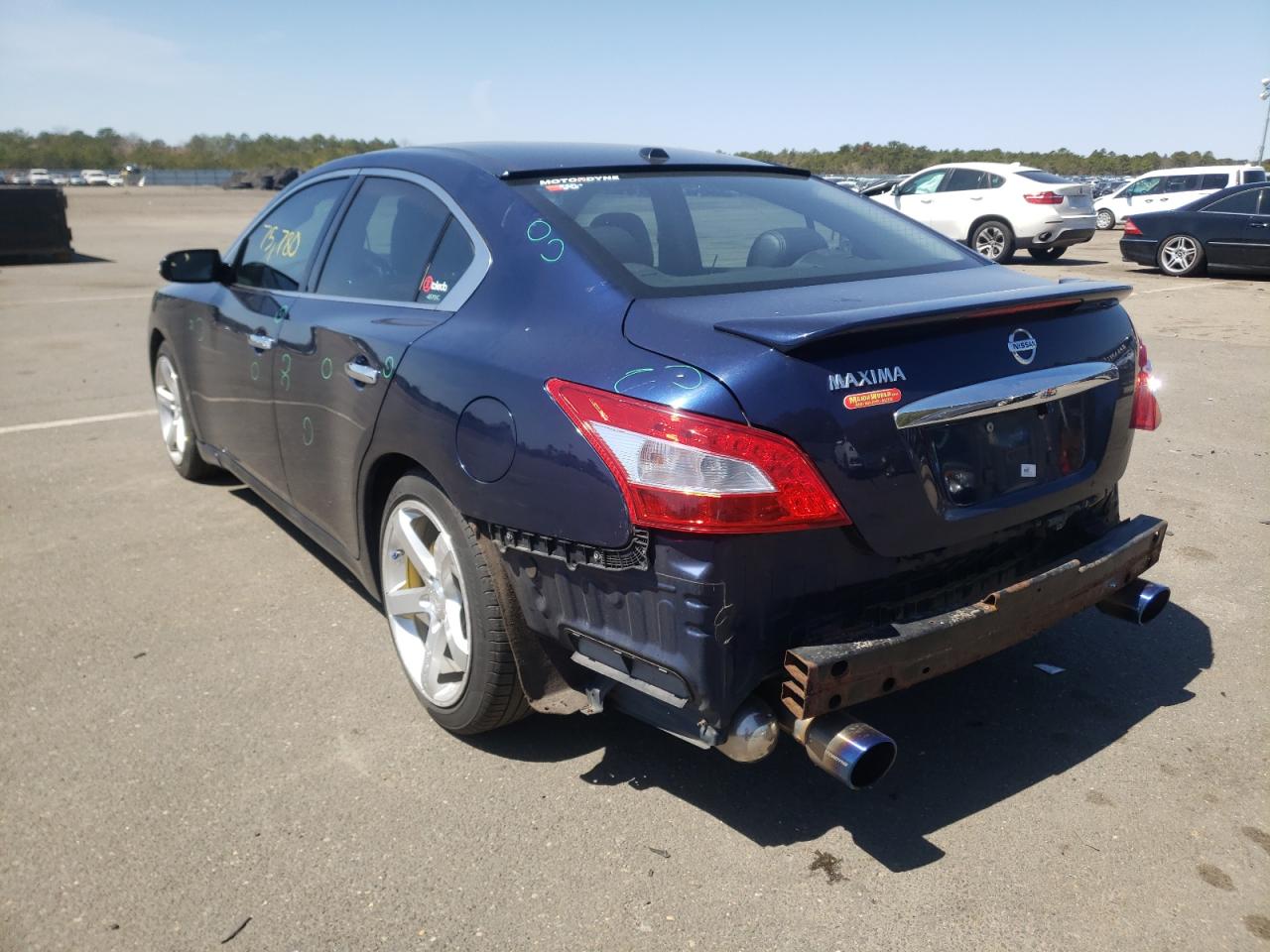 Photo 3 from auction – 2010 NISSAN MAXIMA S with VIN 1N4AA5AP6AC816999