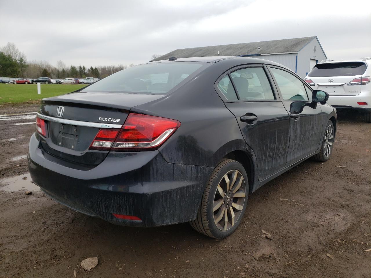 Photo 4 from auction – 2014 HONDA CIVIC EXL with VIN 2HGFB2F91EH540774