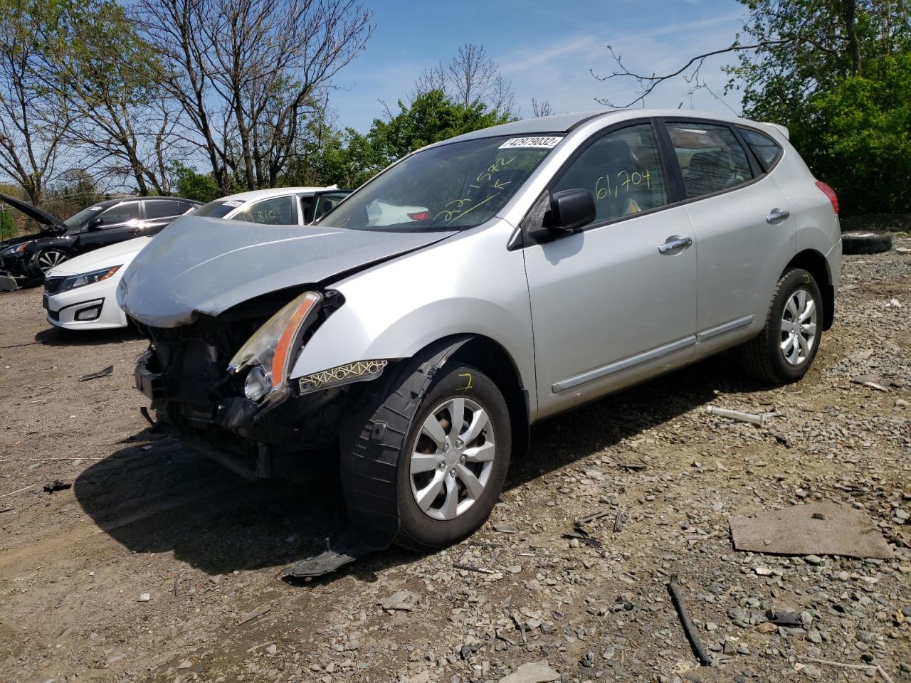 Photo 2 from auction – 2012 NISSAN ROGUE S with VIN JN8AS5MV3CW414283