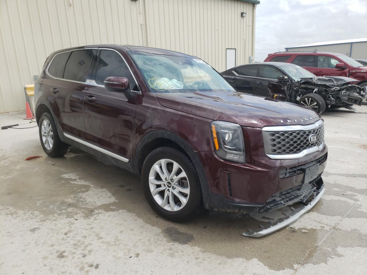KIA TELLURIDE 2021 with VIN 5XYP2DHC5MG136283 - Photo from auction