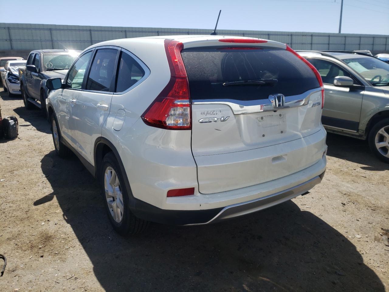 Photo 3 from auction – 2015 HONDA CR-V EX with VIN 5J6RM4H57FL043660