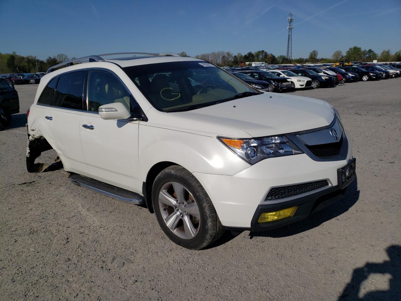 ACURA MDX TECHNO 2012 with VIN 2HNYD2H36CH532221 - Photo from auction