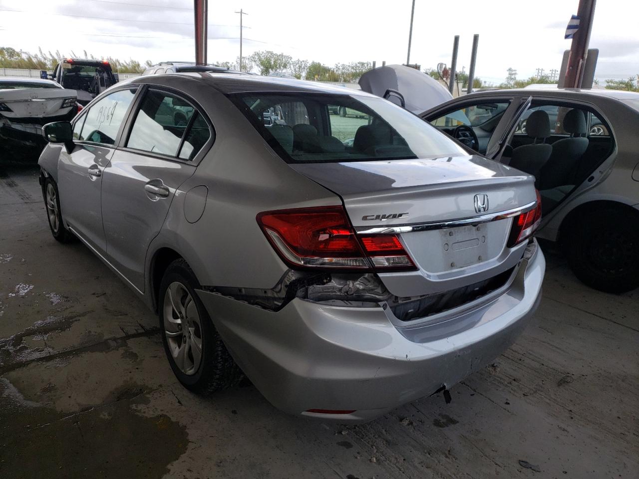 Photo 3 from auction – 2014 HONDA CIVIC LX with VIN 19XFB2F54EE060655