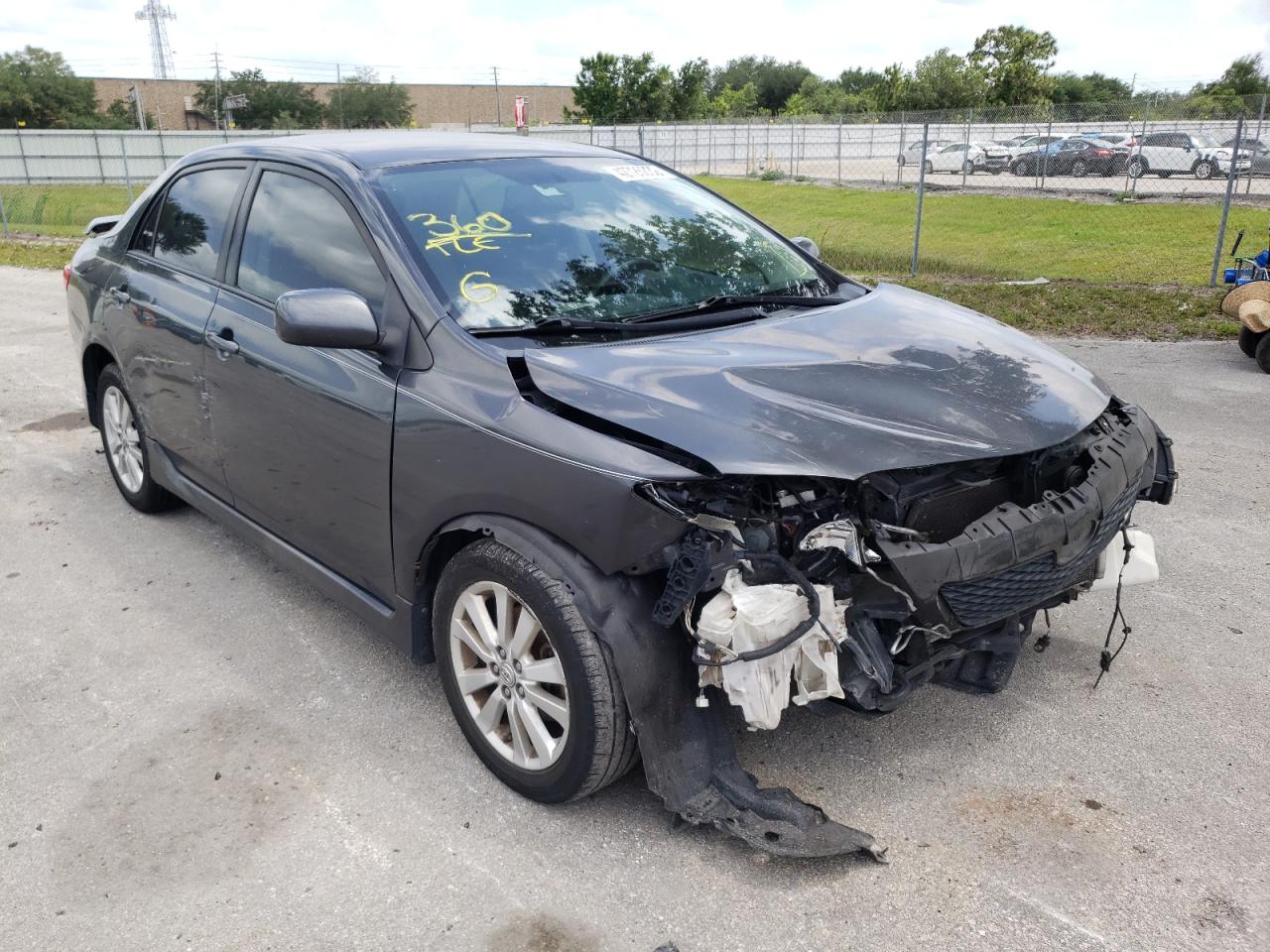 TOYOTA COROLLA BA 2009 with VIN 2T1BU40E79C143367 - Photo from auction