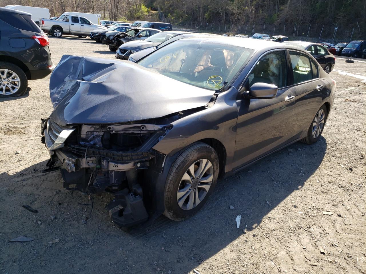 Photo 2 from auction – 2014 HONDA ACCORD LX with VIN 1HGCR2F34EA083161