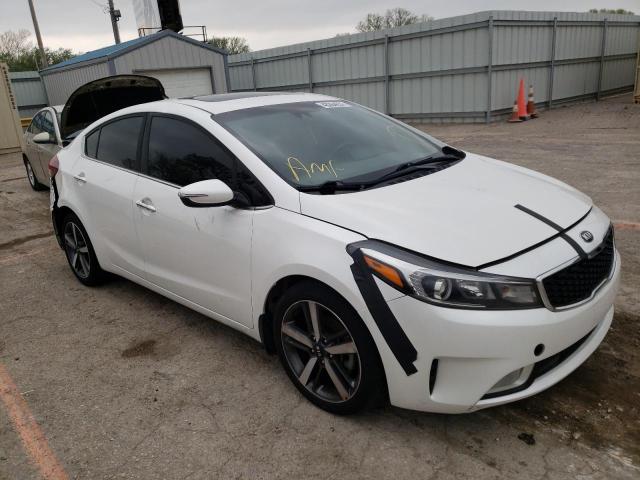 KIA FORTE EX 2017 with VIN 3KPFN4A83HE112236 - Photo from auction