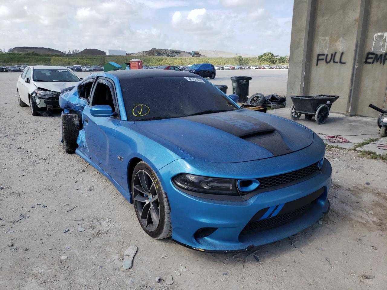 Photo 1 from auction – 2018 DODGE CHARGER R/ with VIN 2C3CDXGJ0JH306481