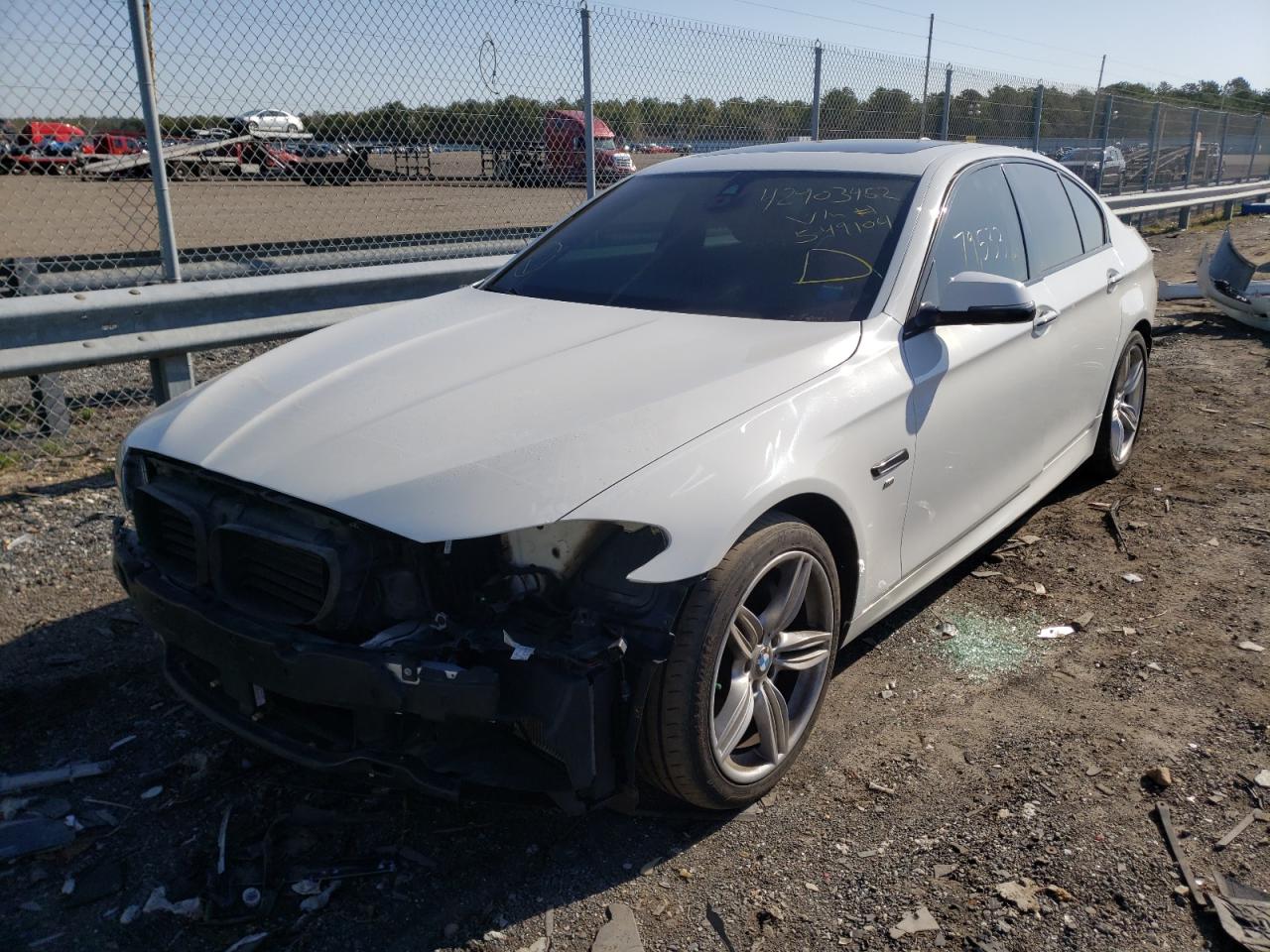 Photo 2 from auction – 2016 BMW 535 XI with VIN WBA5B3C53GD549104