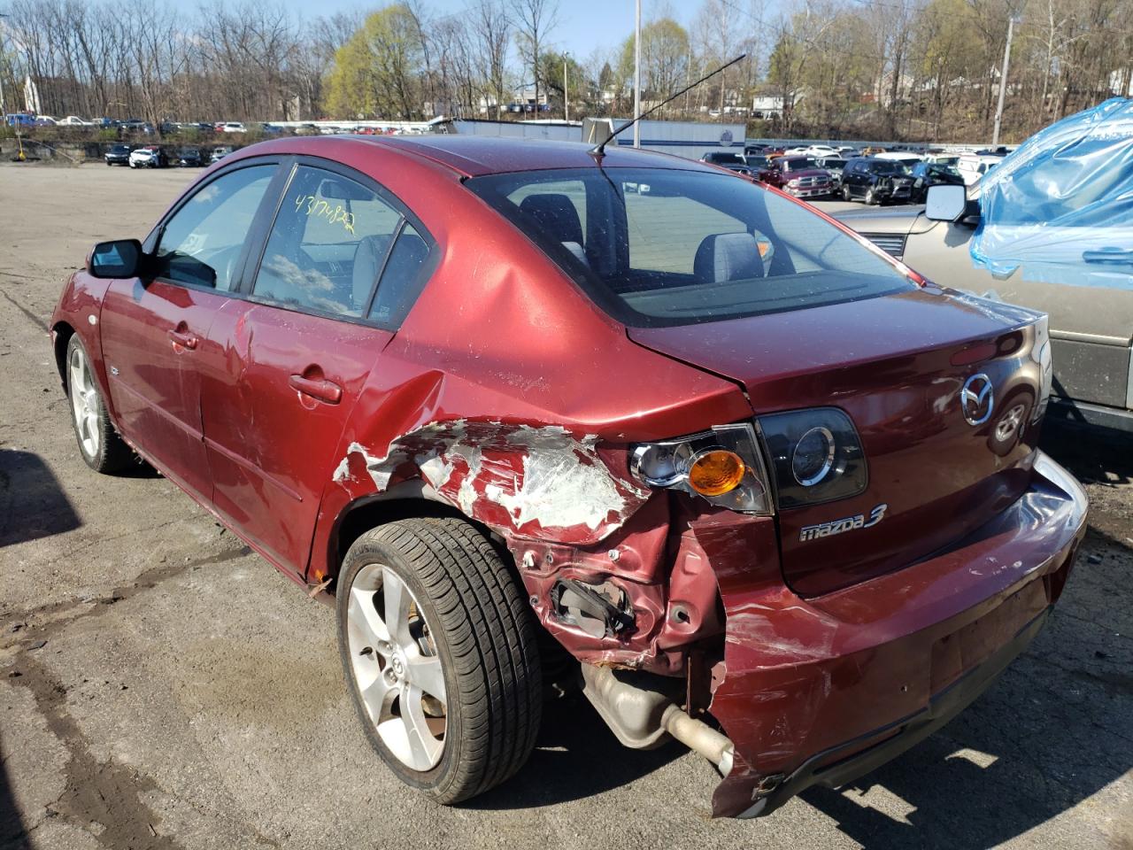 Photo 3 from auction – 2006 MAZDA 3 S with VIN JM1BK324561510397