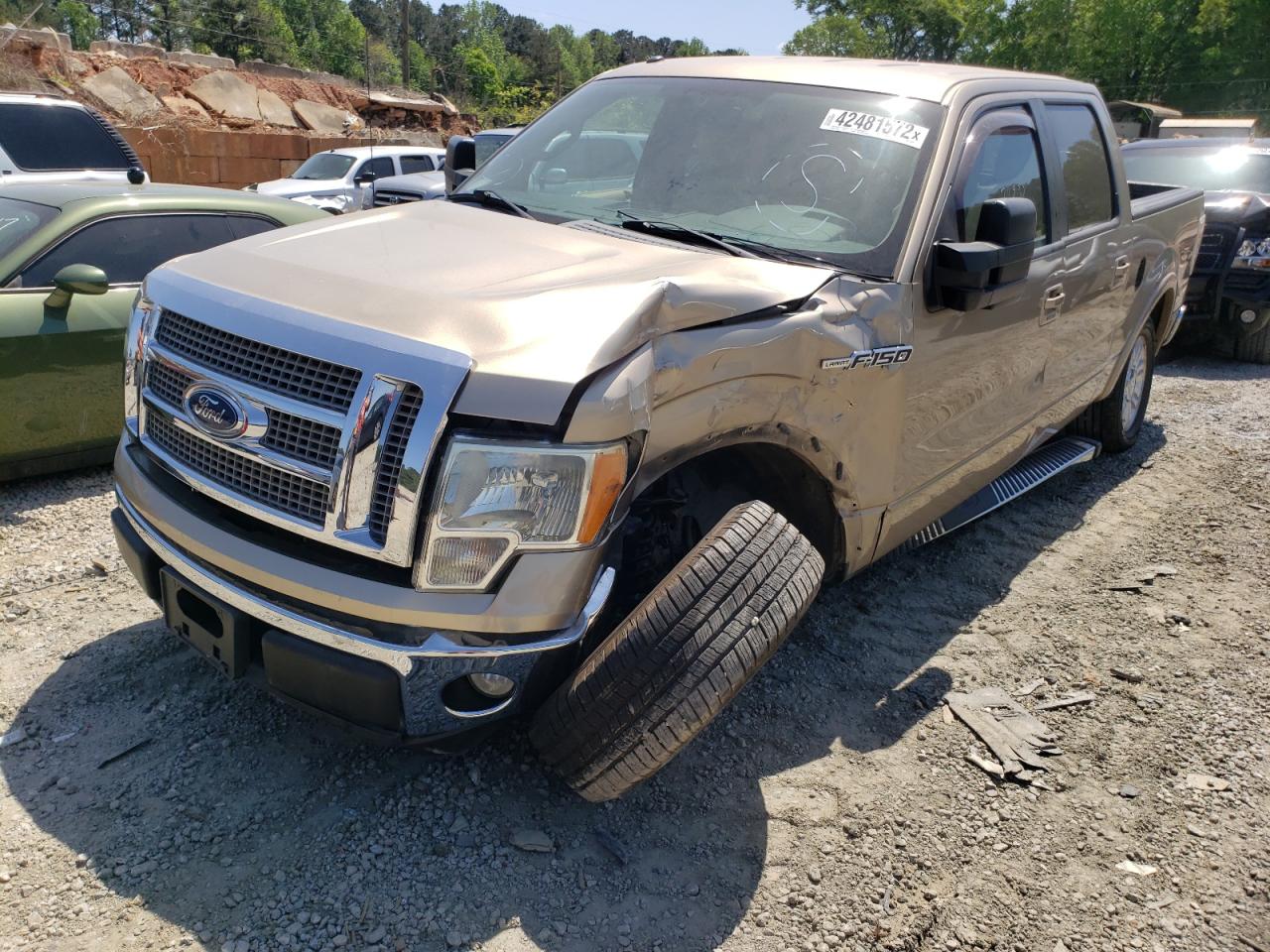 Photo 2 from auction – 2012 FORD F150 SUPER with VIN 1FTFW1CF9CFC48473