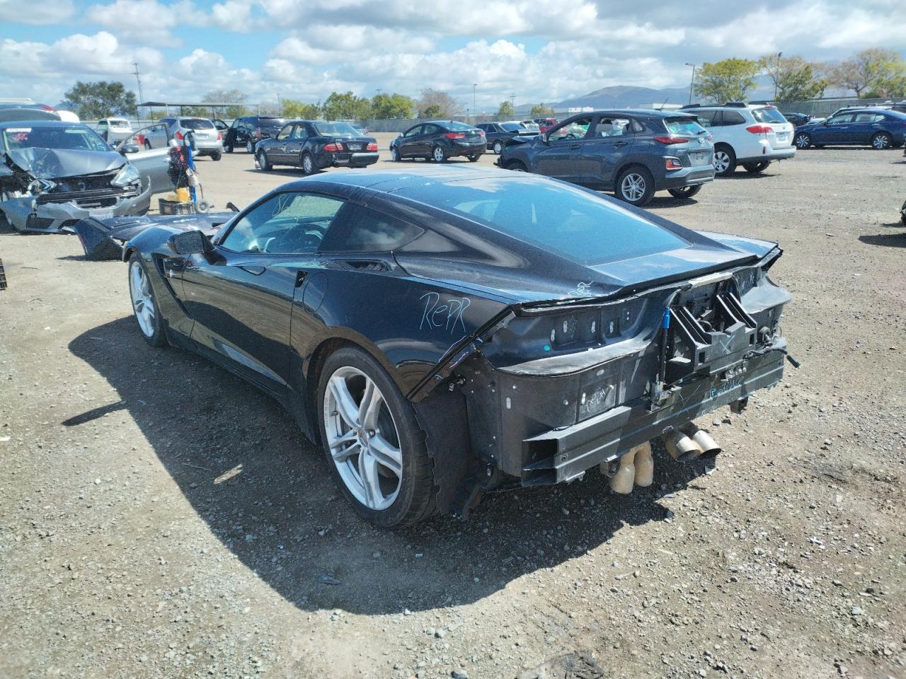 Photo 3 from auction – 2017 CHEVROLET CORVETTE S with VIN 1G1YA2D77H5117858