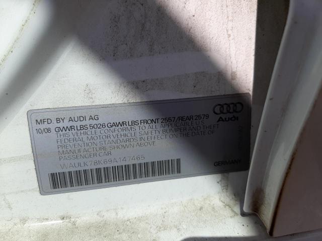 Photo 10 from auction – 2009 AUDI A4 3.2 QUA with VIN WAULK78K69A147465