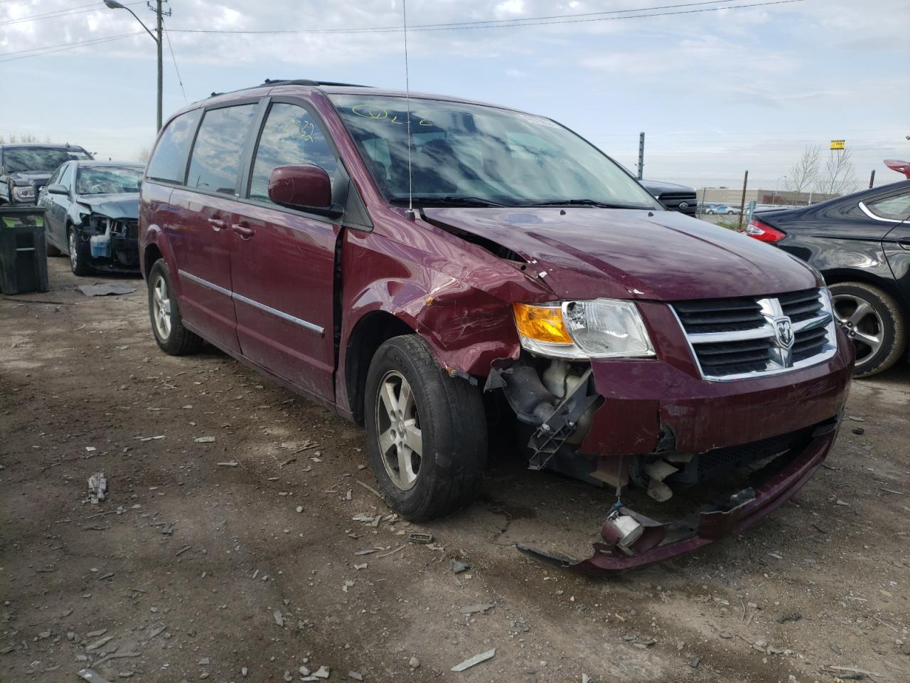 DODGE GRAND CARA 2009 with VIN 2D8HN54189R603576 - Photo from auction
