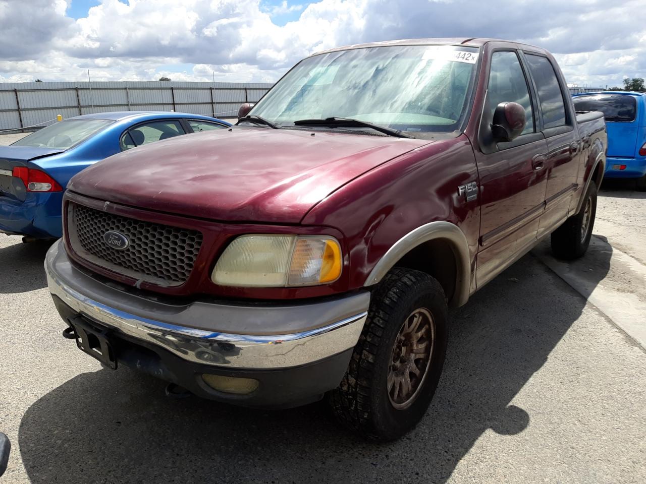 Photo 2 from auction – 2003 FORD F150 SUPER with VIN 1FTRW08L33KB30335