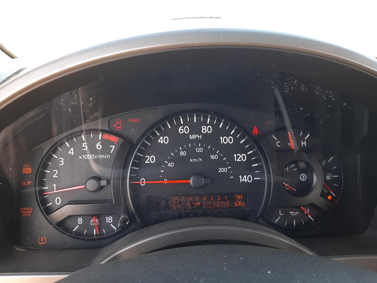 Photo 8 from auction – 2004 NISSAN ARMADA SE with VIN 5N1AA08B14N739549