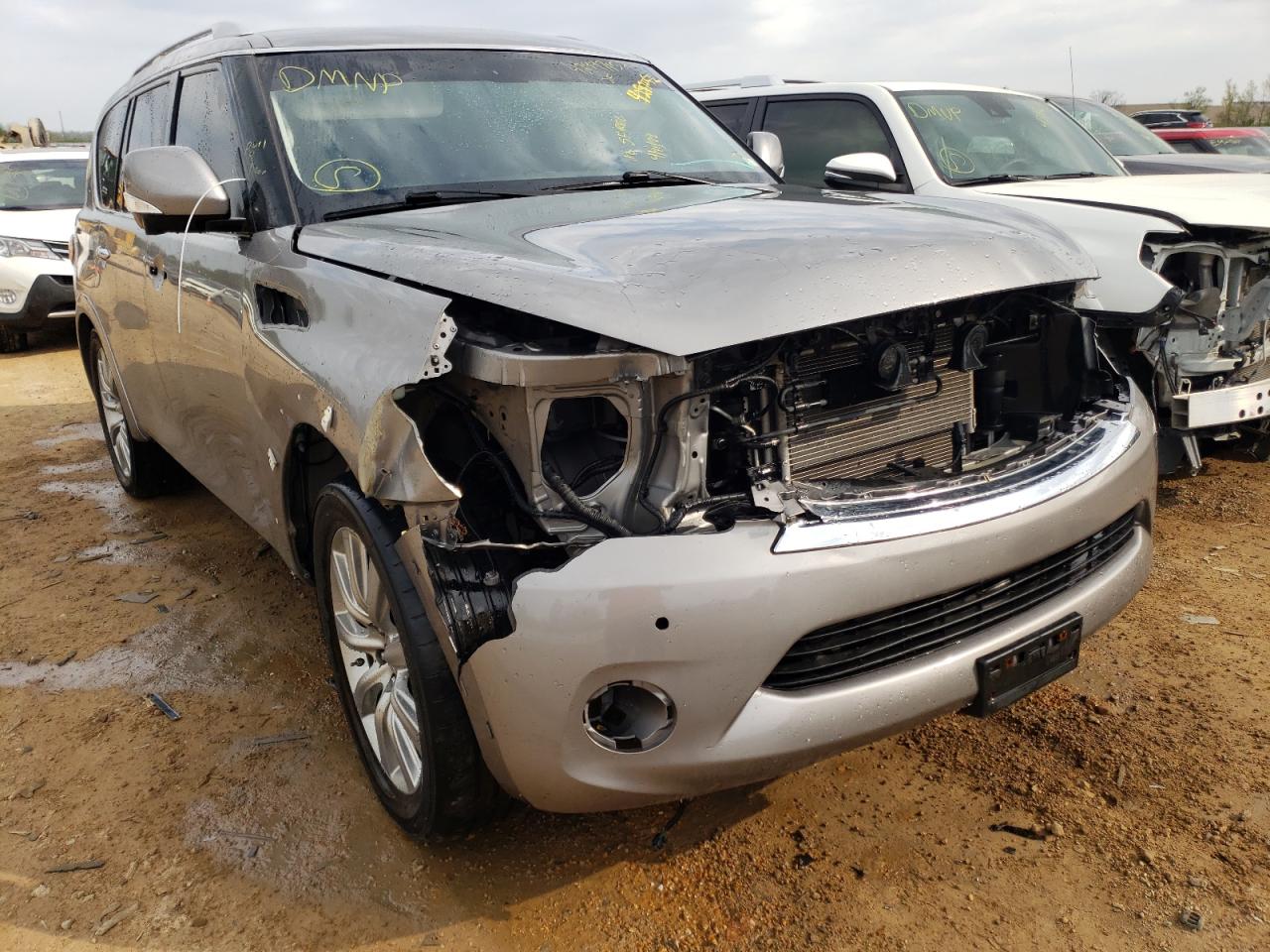 INFINITI QX56 2012 with VIN JN8AZ2NEXC9018732 - Photo from auction