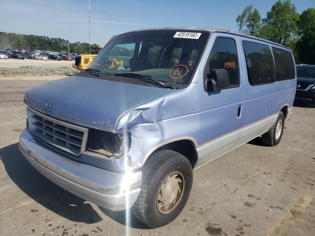 Photo 2 from auction – 1996 FORD ECONOLINE with VIN 1FMEE11H7THB07324