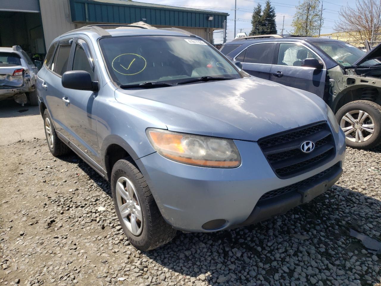 HYUNDAI SANTA FE 2009 with VIN 5NMSG73D99H287623 - Photo from auction