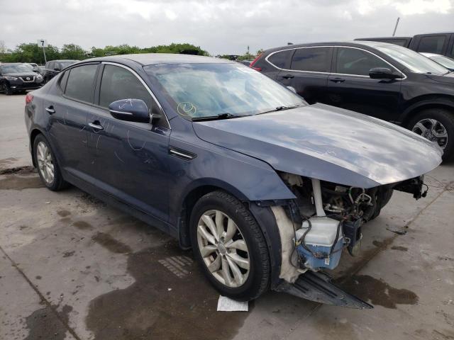 KIA OPTIMA EX 2015 with VIN 5XXGN4A72FG371476 - Photo from auction