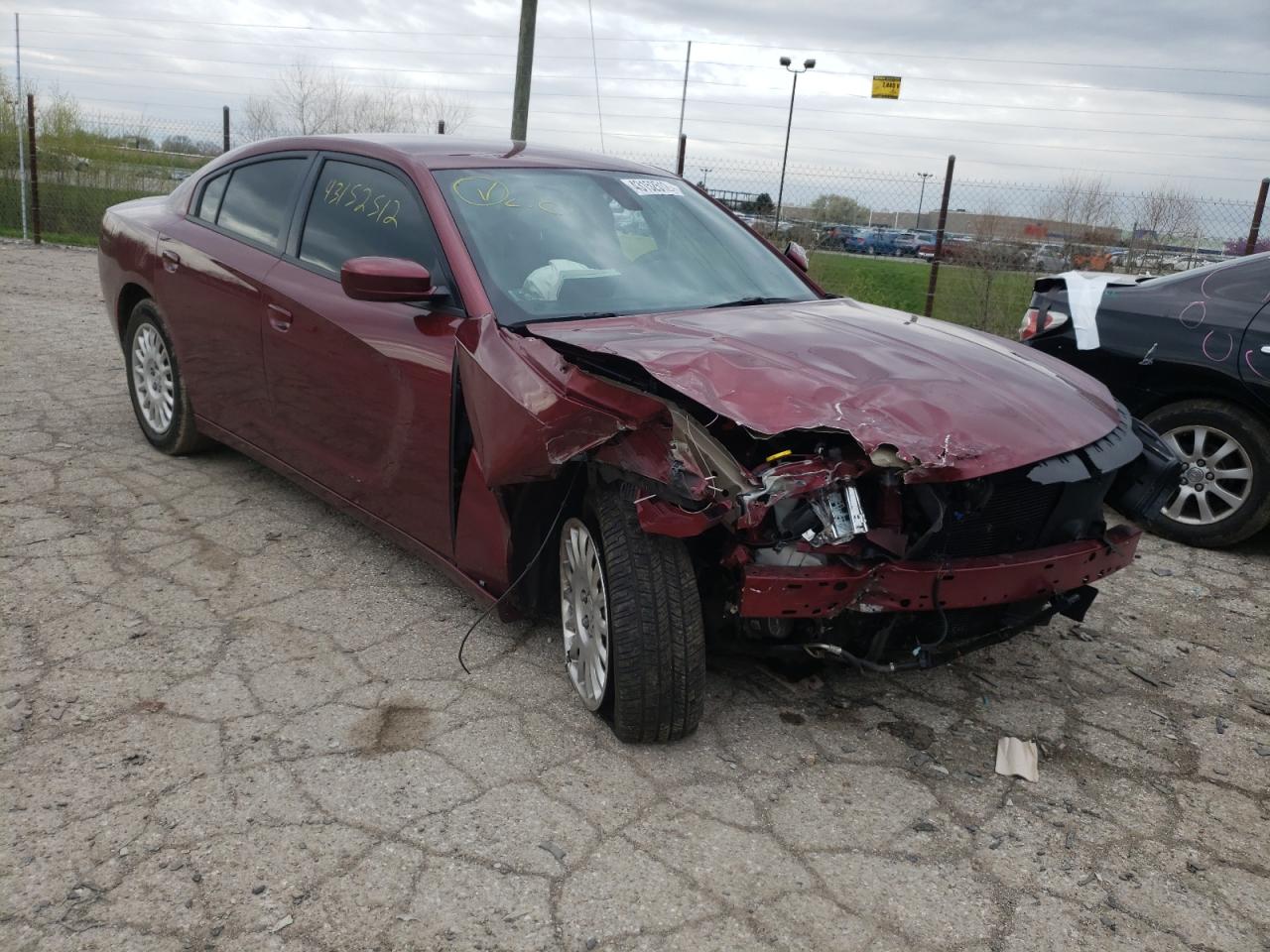 DODGE CHARGER PO 2019 with VIN 2C3CDXKT3KH565900 - Photo from auction