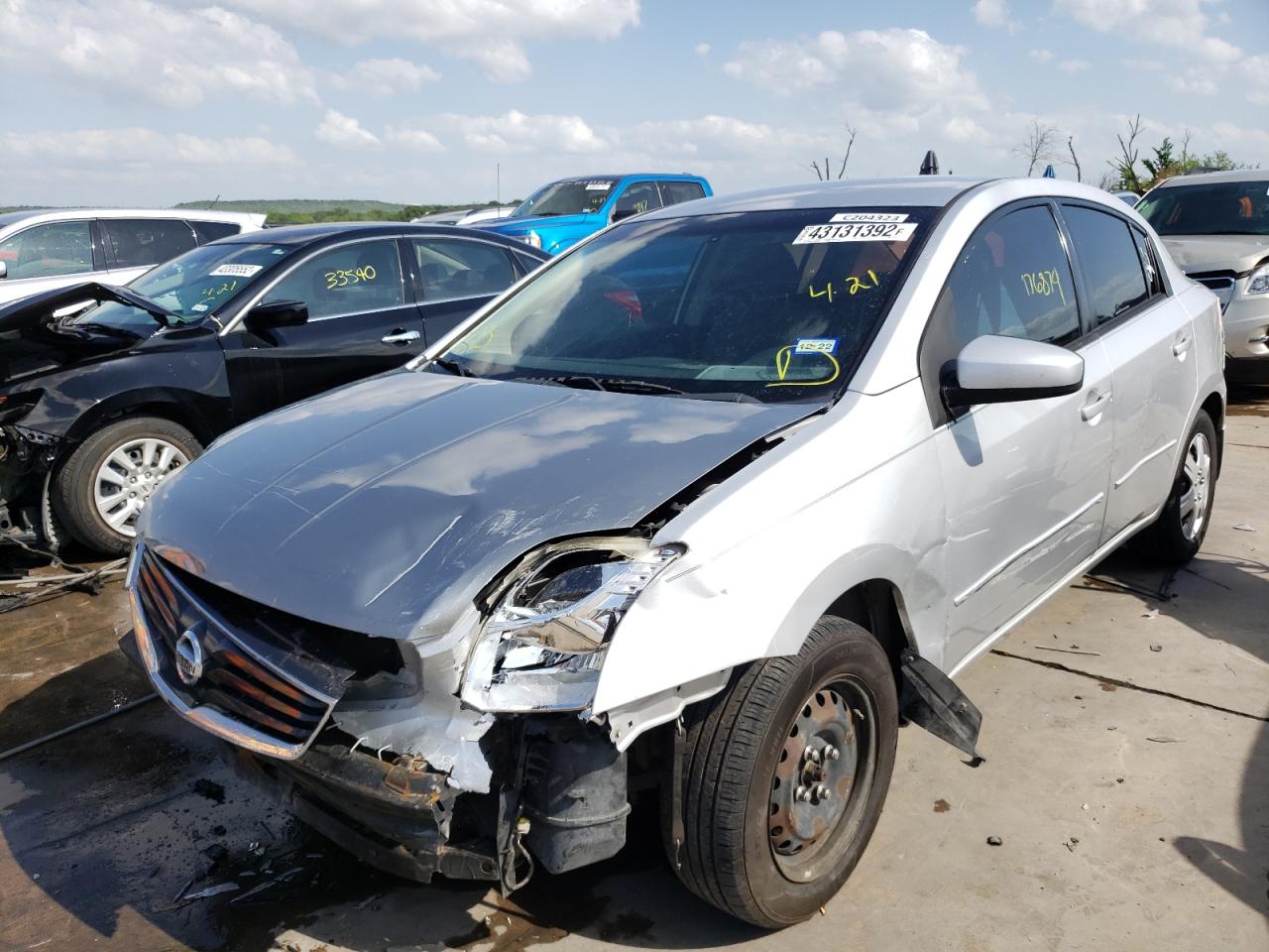 Photo 2 from auction – 2011 NISSAN SENTRA 2.0 with VIN 3N1AB6AP8BL723343