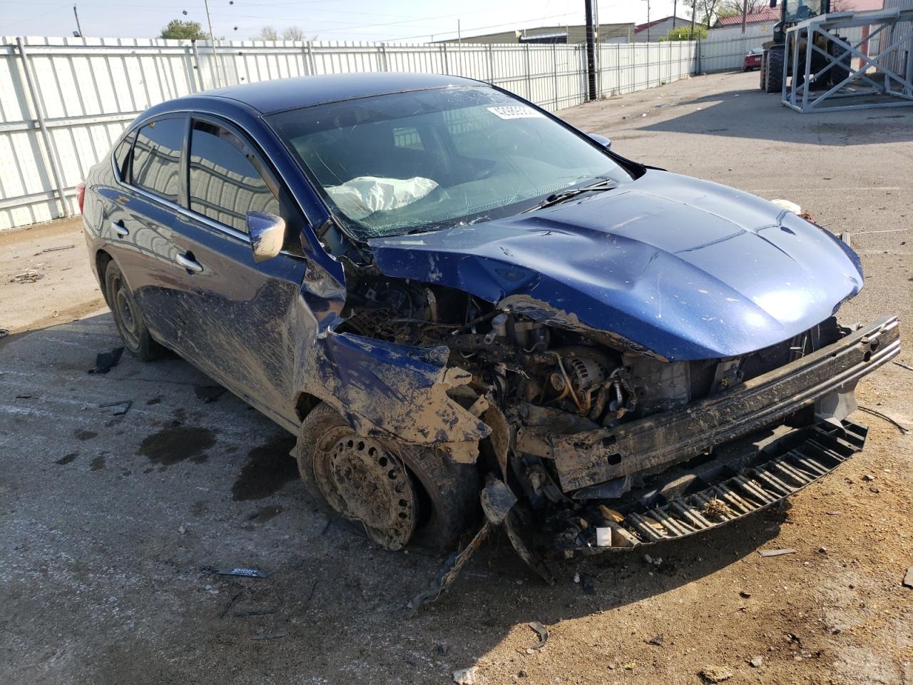 Photo 1 from auction – 2016 NISSAN SENTRA S with VIN 3N1AB7AP2GY329322