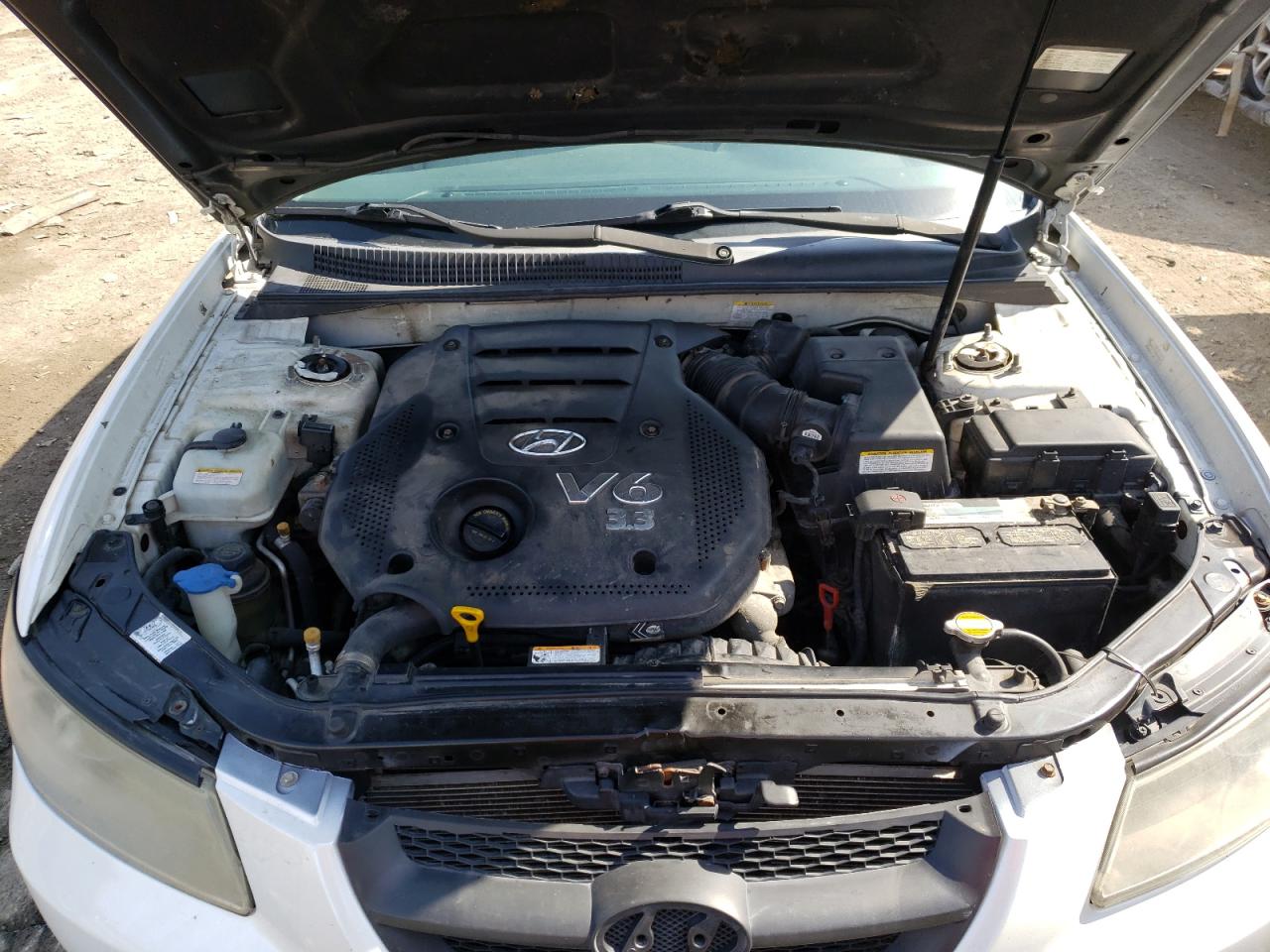 Photo 7 from auction – 2008 HYUNDAI SONATA SE with VIN 5NPEU46F98H348133