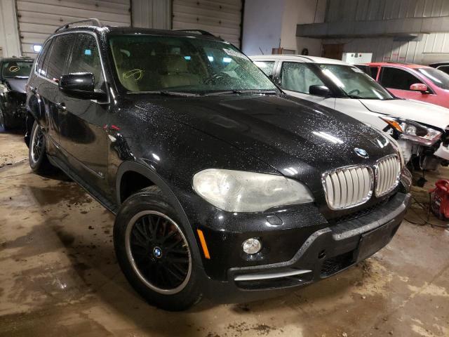 BMW X5 4.8I 2007 with VIN 5UXFE83557LZ46782 - Photo from auction