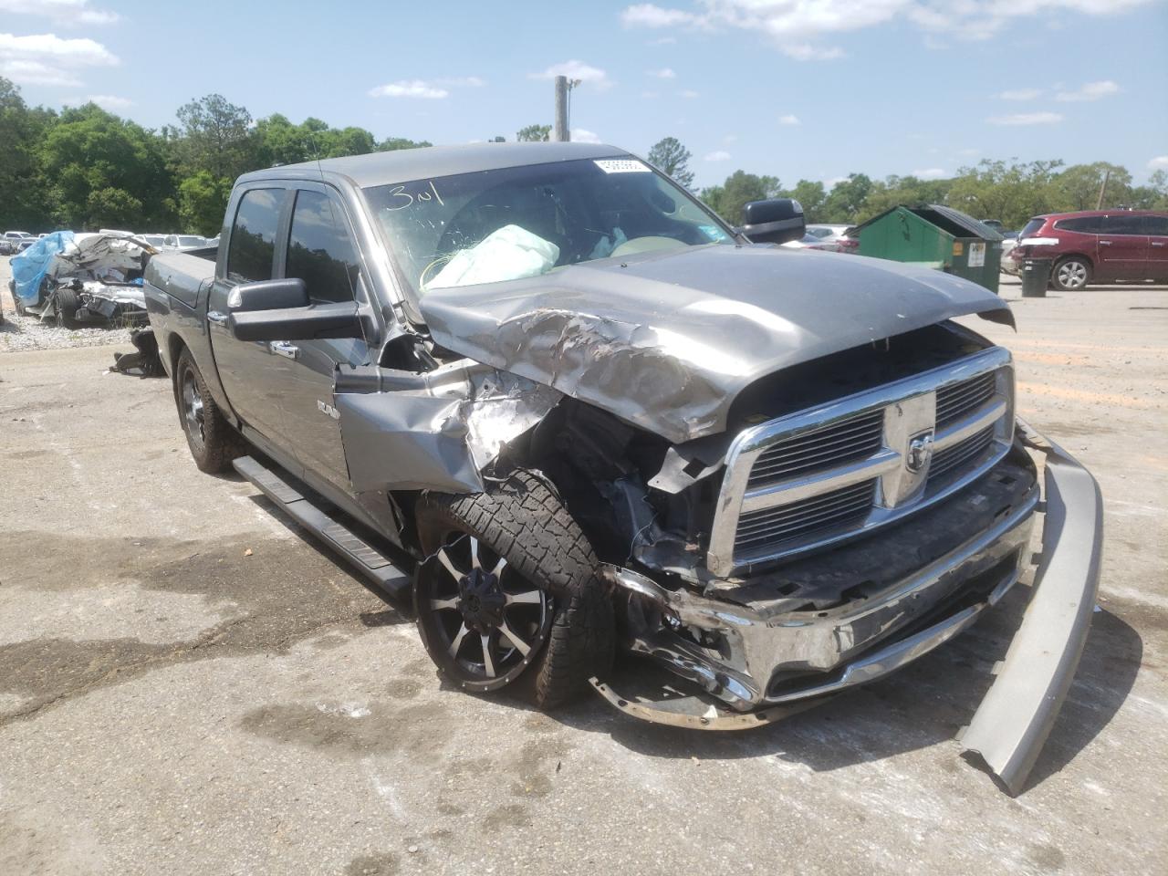 DODGE RAM 1500 S 2012 with VIN 1C6RD7LTXCS151289 - Photo from auction
