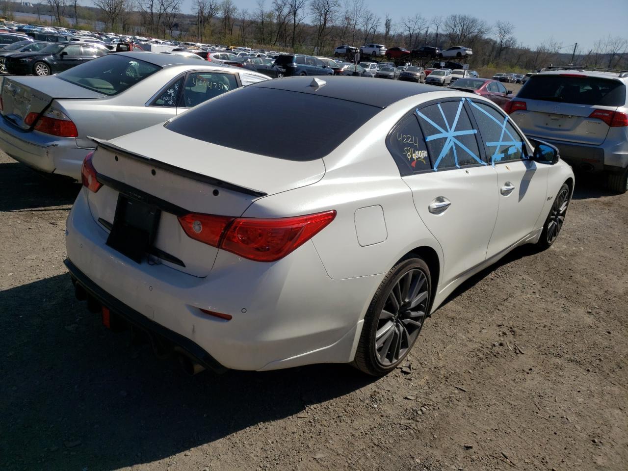 Photo 4 from auction – 2017 INFINITI Q50 RED SP with VIN JN1FV7AR9HM870841