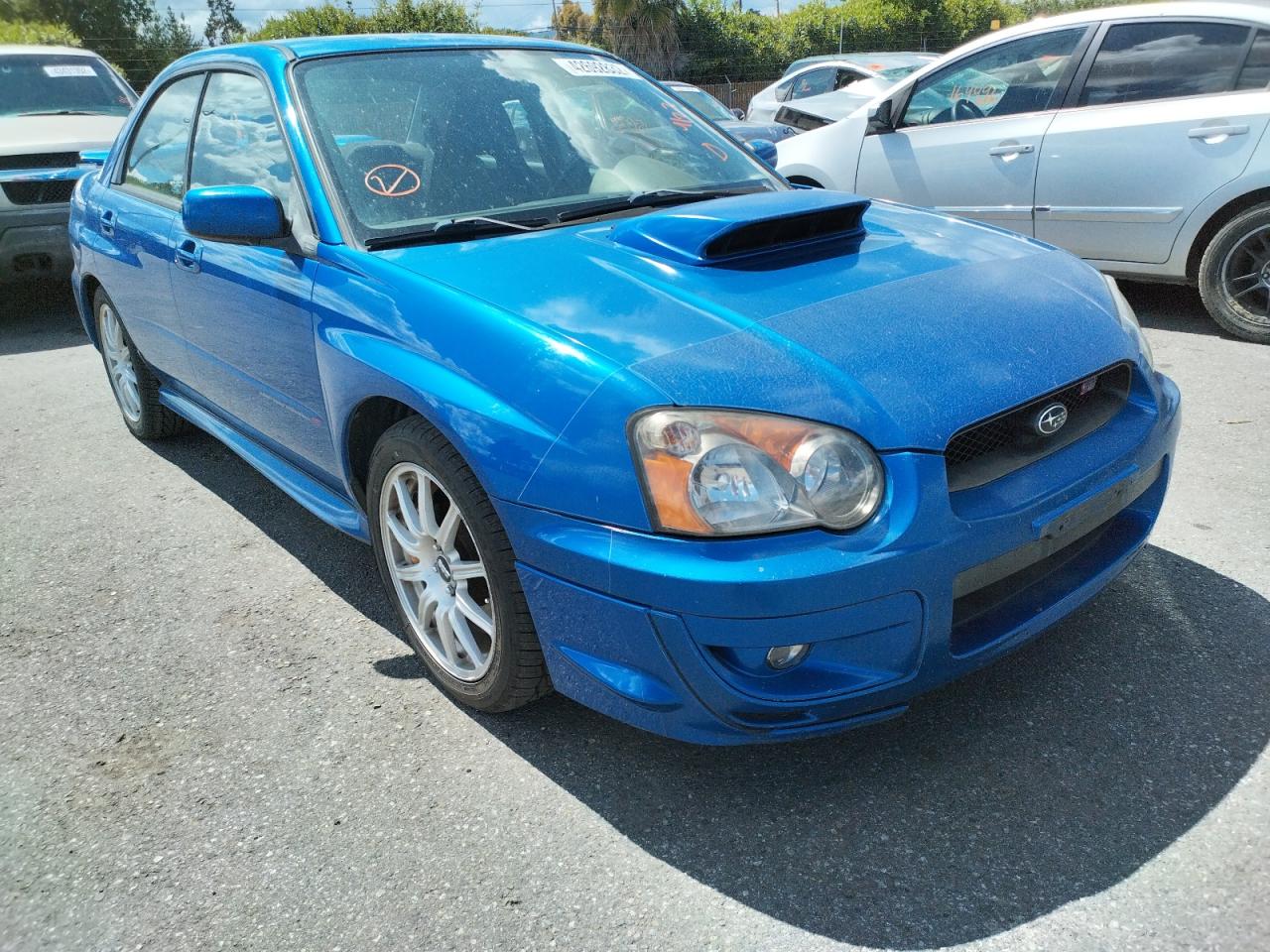 SUBARU IMPREZA WR 2004 with VIN JF1GD70684L521624 - Photo from auction