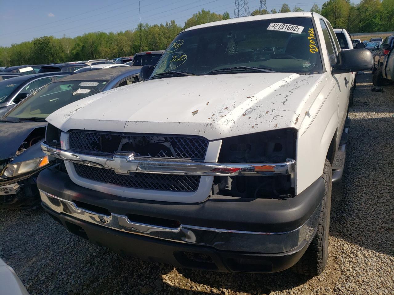 Photo 9 from auction – 2003 CHEVROLET SILVERADO with VIN 2GCEK19V931166384