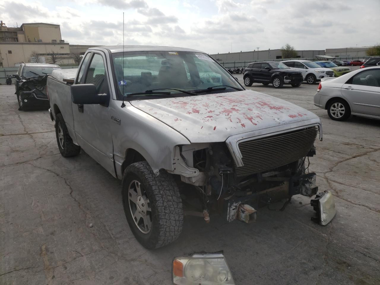 FORD F150 2008 with VIN 1FTRF12W68KD72133 - Photo from auction