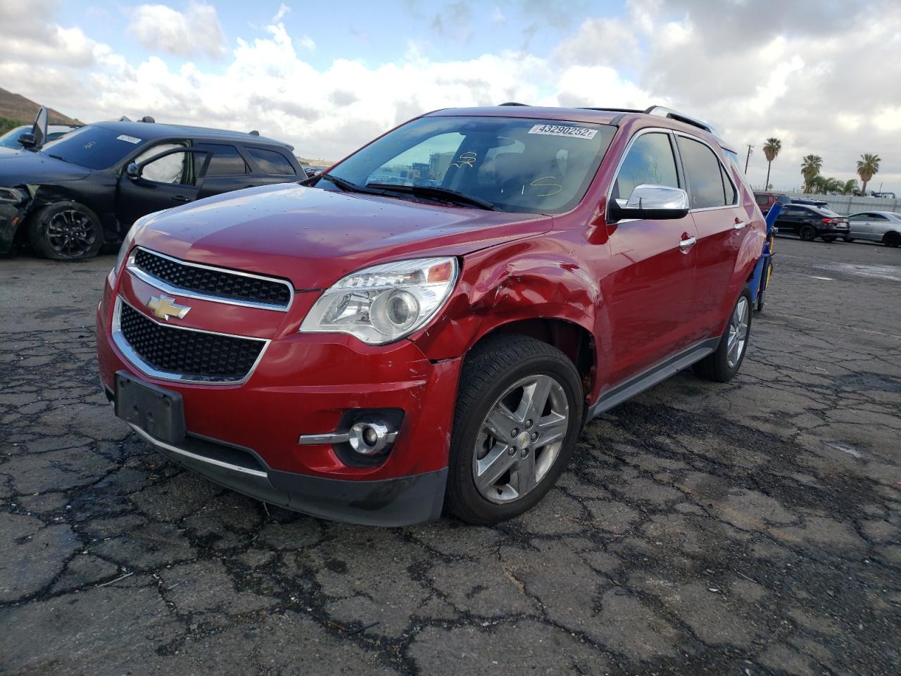 Photo 2 from auction – 2014 CHEVROLET EQUINOX LT with VIN 2GNFLDE33E6228009