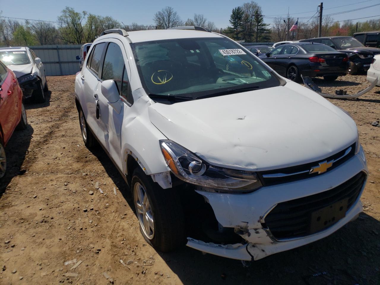 CHEVROLET TRAX 1LT 2020 with VIN KL7CJLSB8LB063248 - Photo from auction
