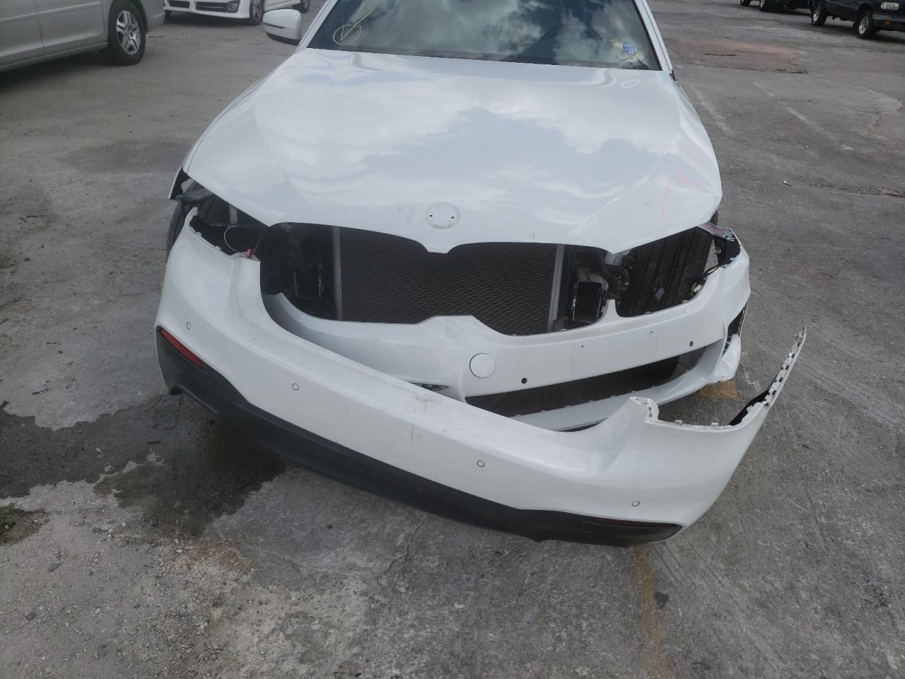 Photo 9 from auction – 2017 BMW 540 I with VIN WBAJE5C35HG914723