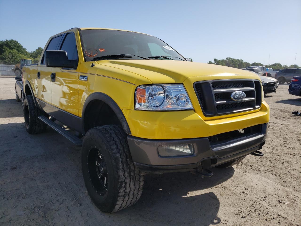 FORD F150 SUPER 2004 with VIN 1FTPW14524KD03784 - Photo from auction