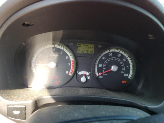 Photo 8 from auction – 2009 KIA RIO BASE with VIN KNADE223396570541