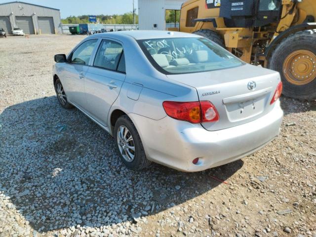 Photo 3 from auction – 2009 TOYOTA COROLLA BA with VIN 1NXBU40E79Z057748